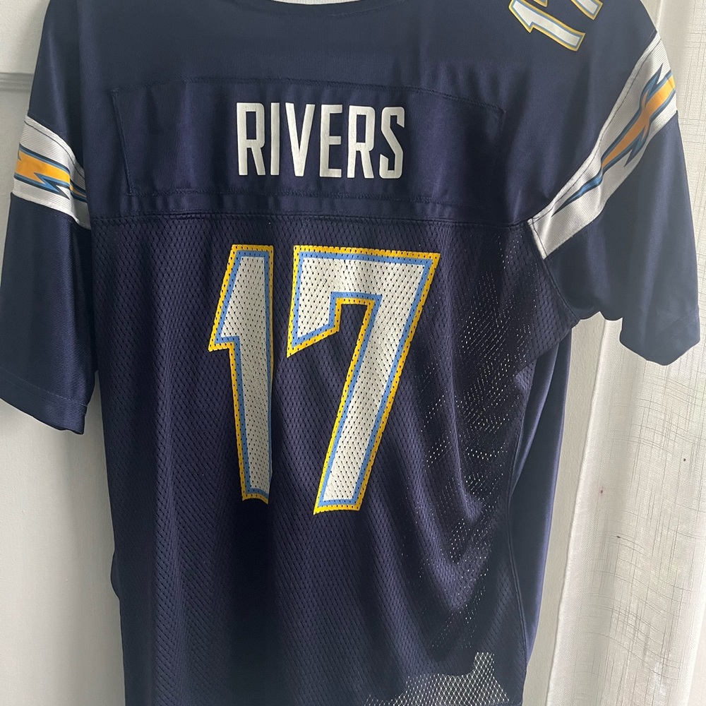 NFL Blue and White Chargers Jersey
